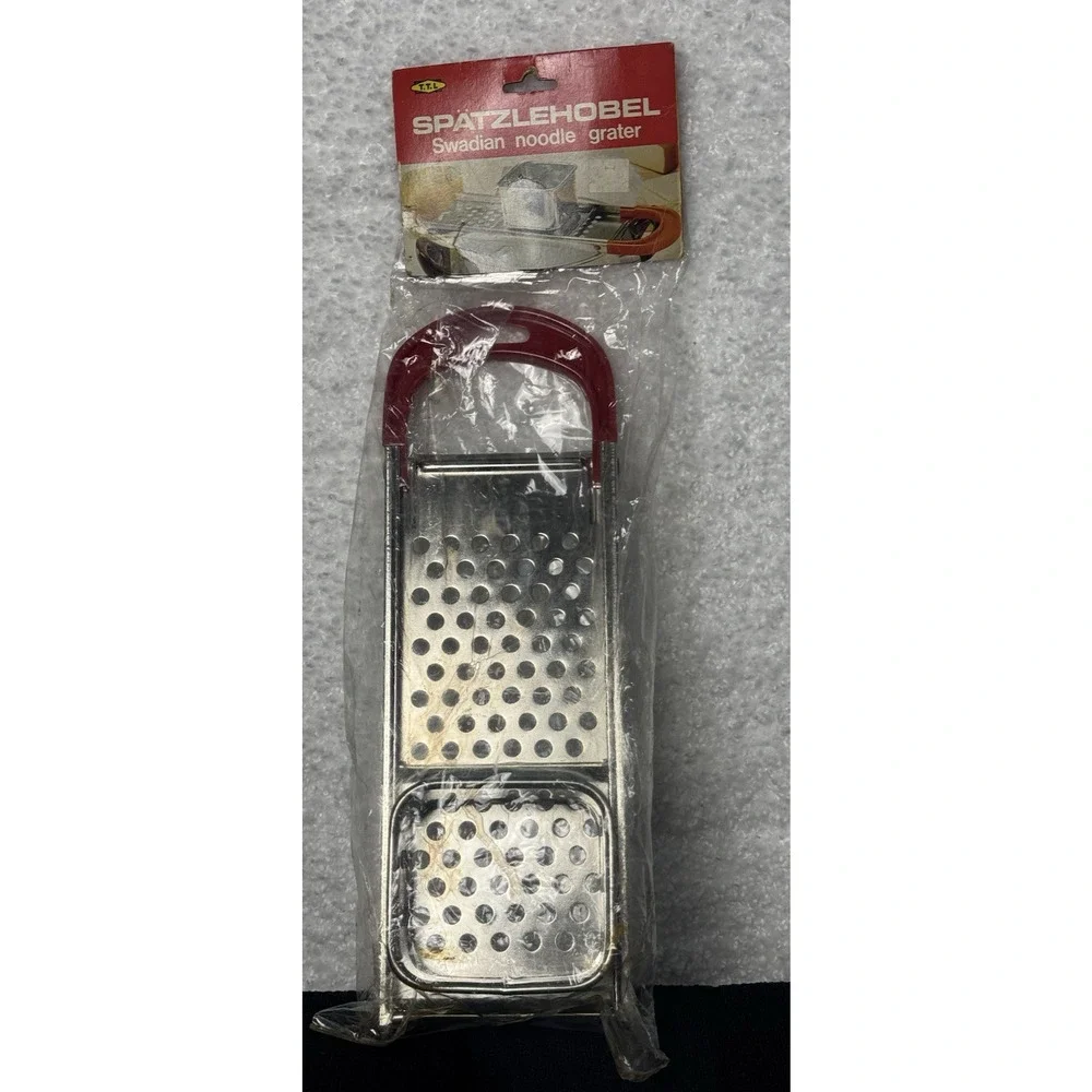 VINTAGE Spatzlehobel Swadian Noodle Grater from HONG KONG -NEW~DAMAGED PACKAGE!